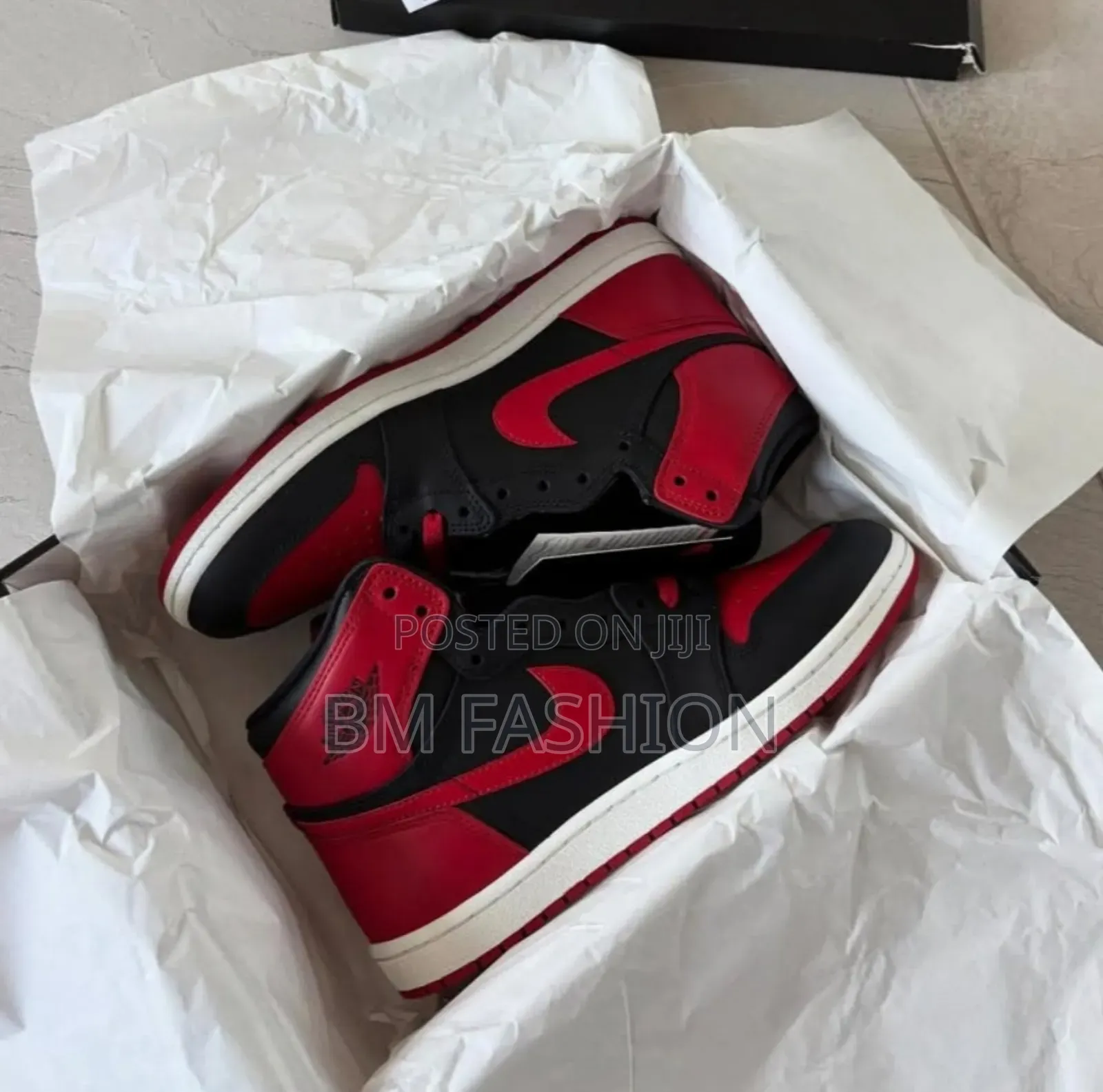 Nike Air Jordan Retro High (Unisex Shoes ) Red X Black X White