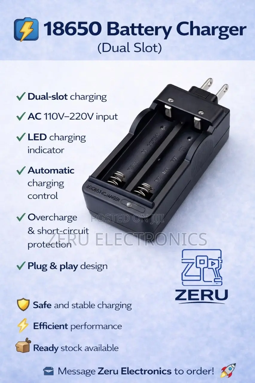 18650 Battery Charger