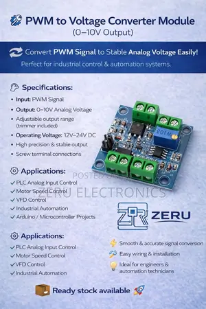PWM to Voltage Converter