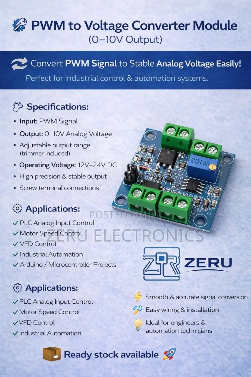 PWM to Voltage Converter