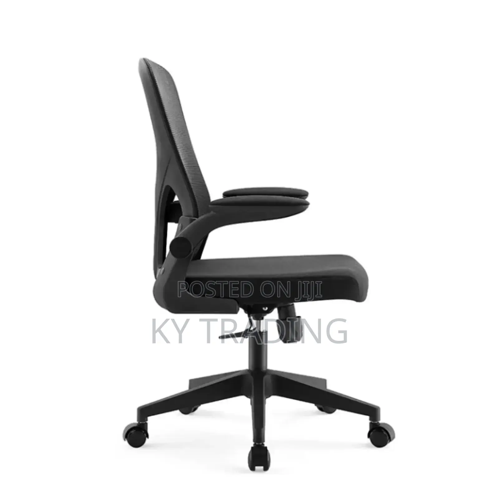 Modern Design Secretary Chair (Black Color)
