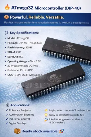 Atmega 32 Microcontroller
