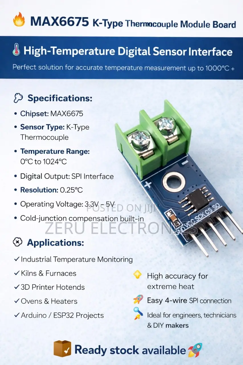 Max6675 Thermocouple Module