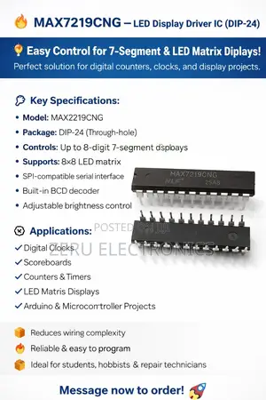 Max7219cng Led Display Driver