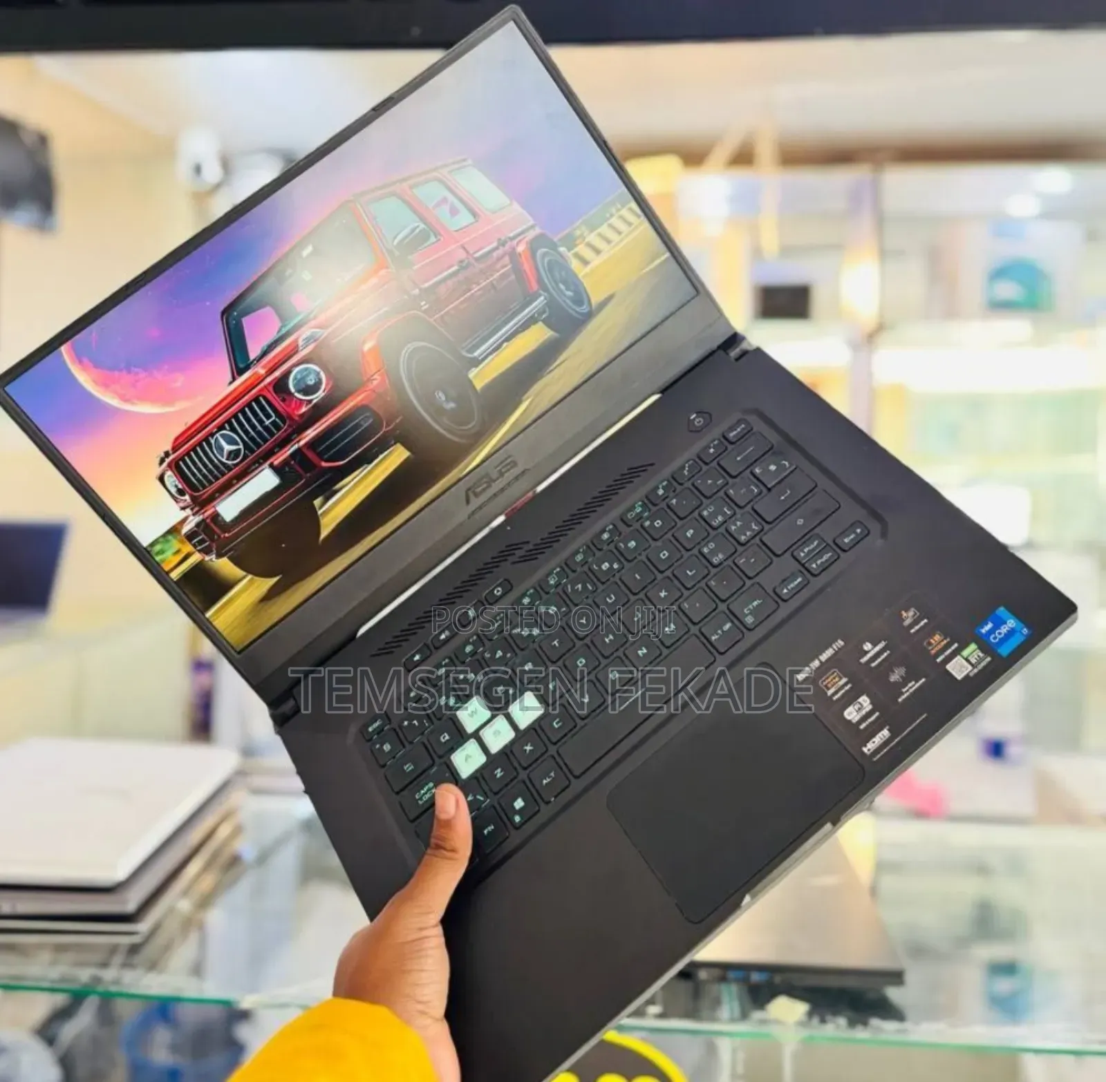 New Laptop Asus TUF Gaming A15 16GB Intel Core i7 SSD 512GB