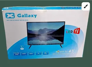 Galaxy 43′′ Smart Android Tv – Double Glass | New 2026 | Original