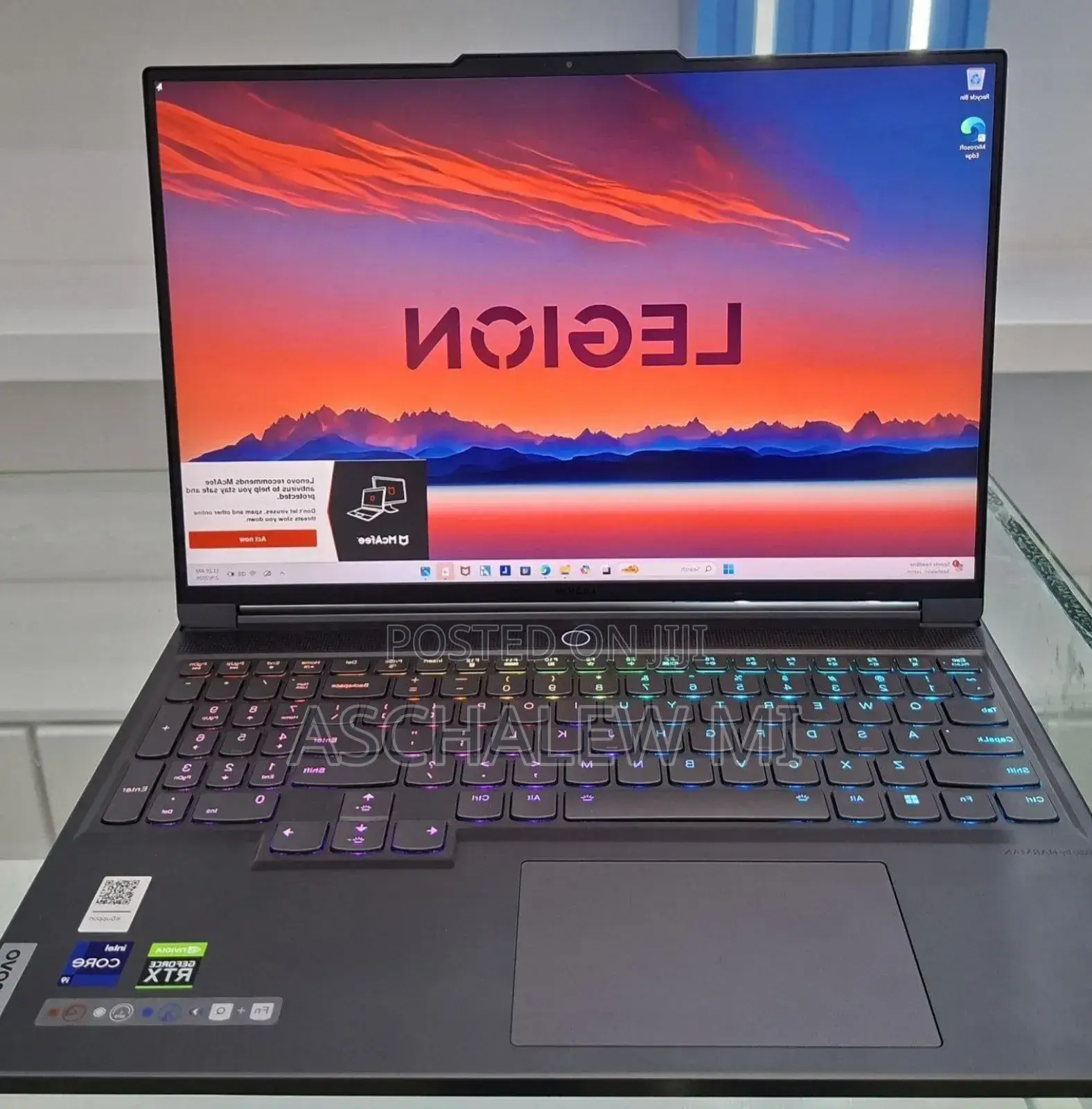 New Laptop Lenovo Legion 5 16GB Intel Core i9 SSD 1T