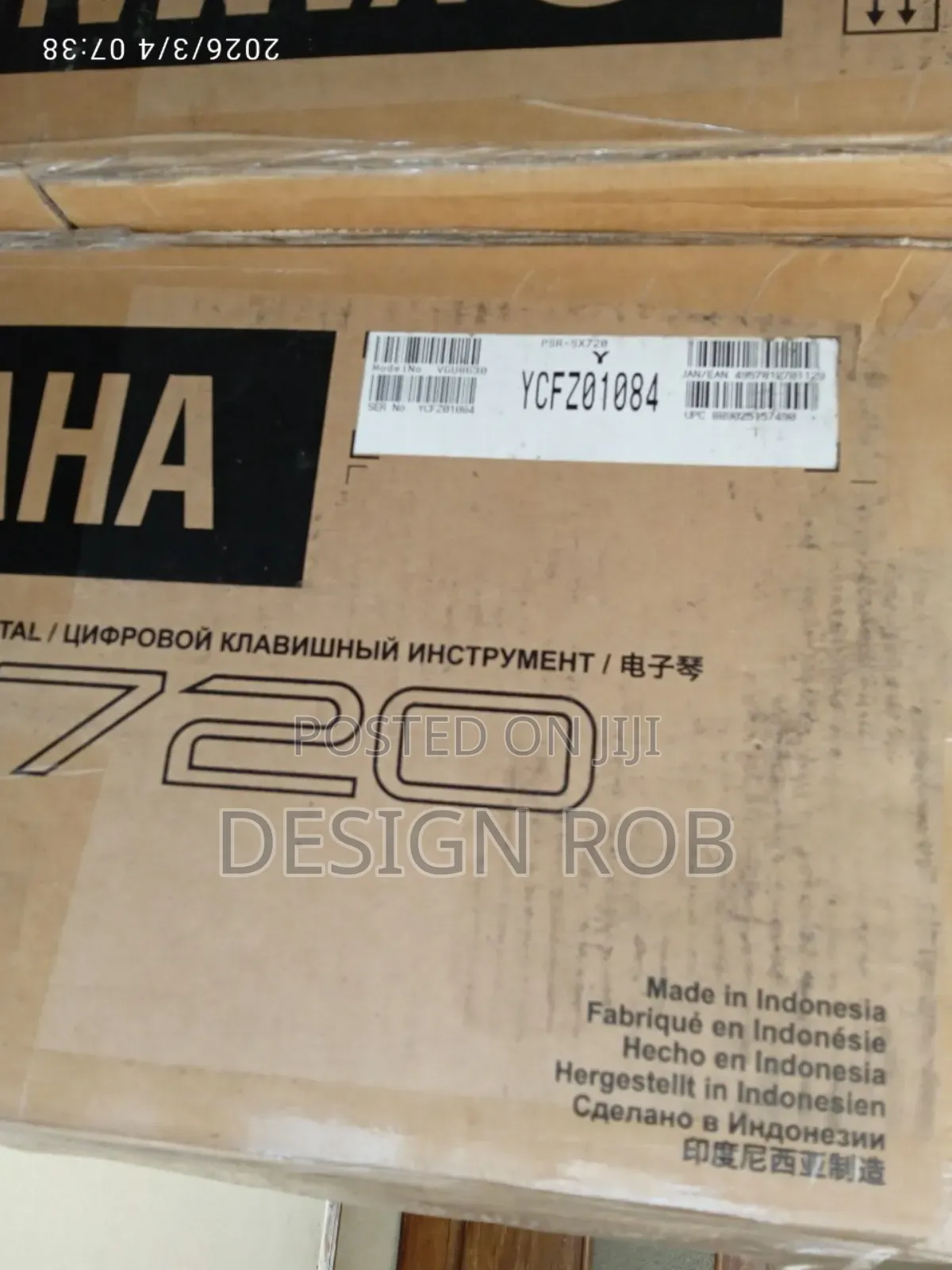 Yamaha PSR-Sx720