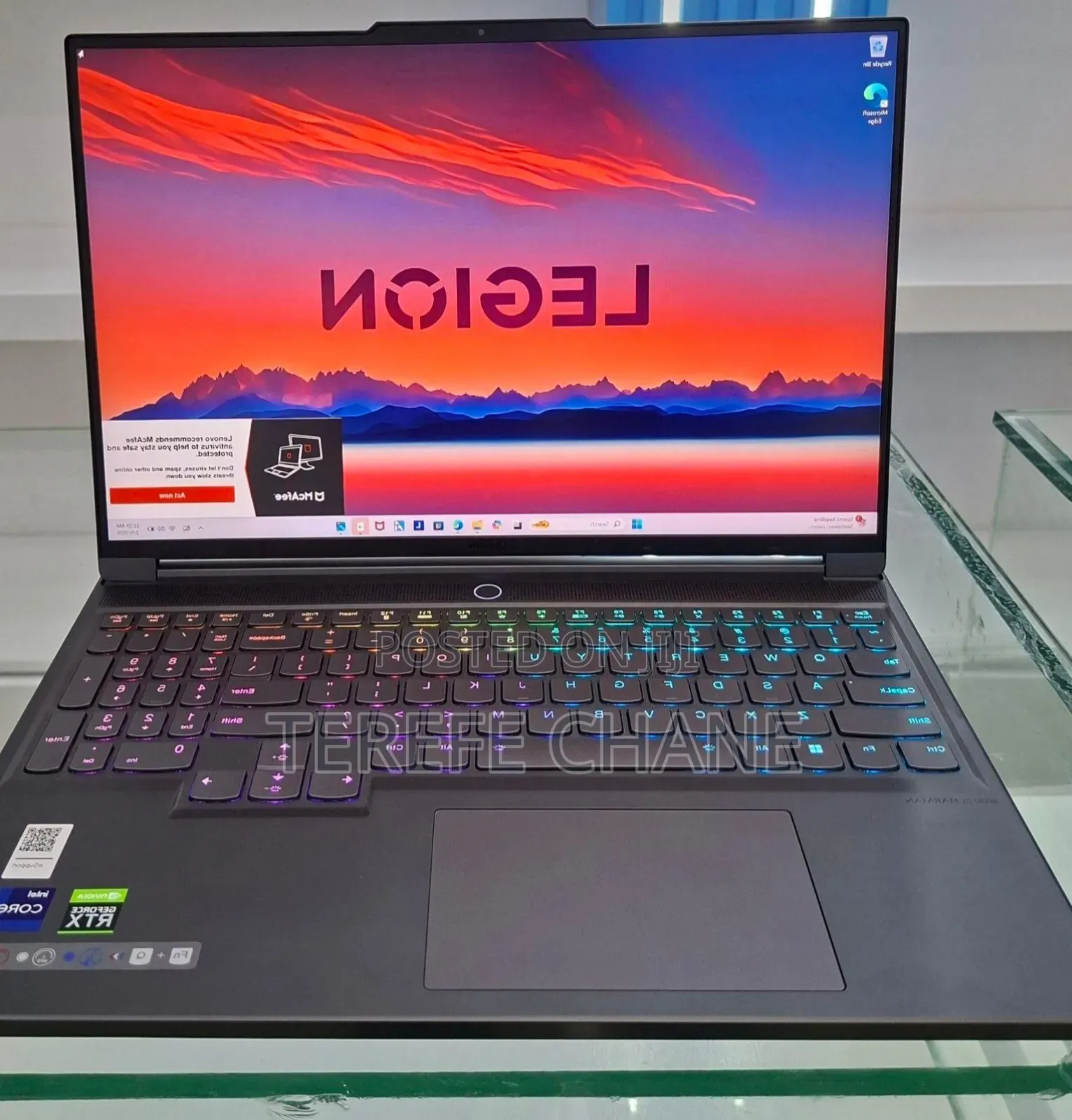 New Laptop Lenovo Legion 7 16GB Intel Core i9 SSD 1T