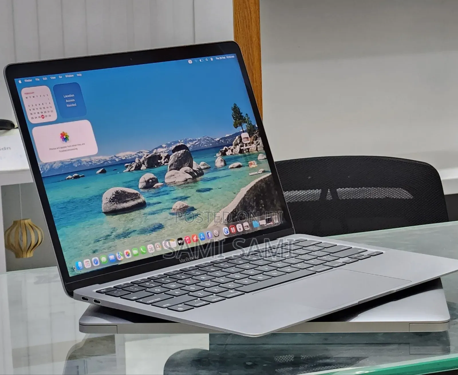 New Laptop Apple MacBook Air 2020 M1 8GB Apple M1 SSD 256GB