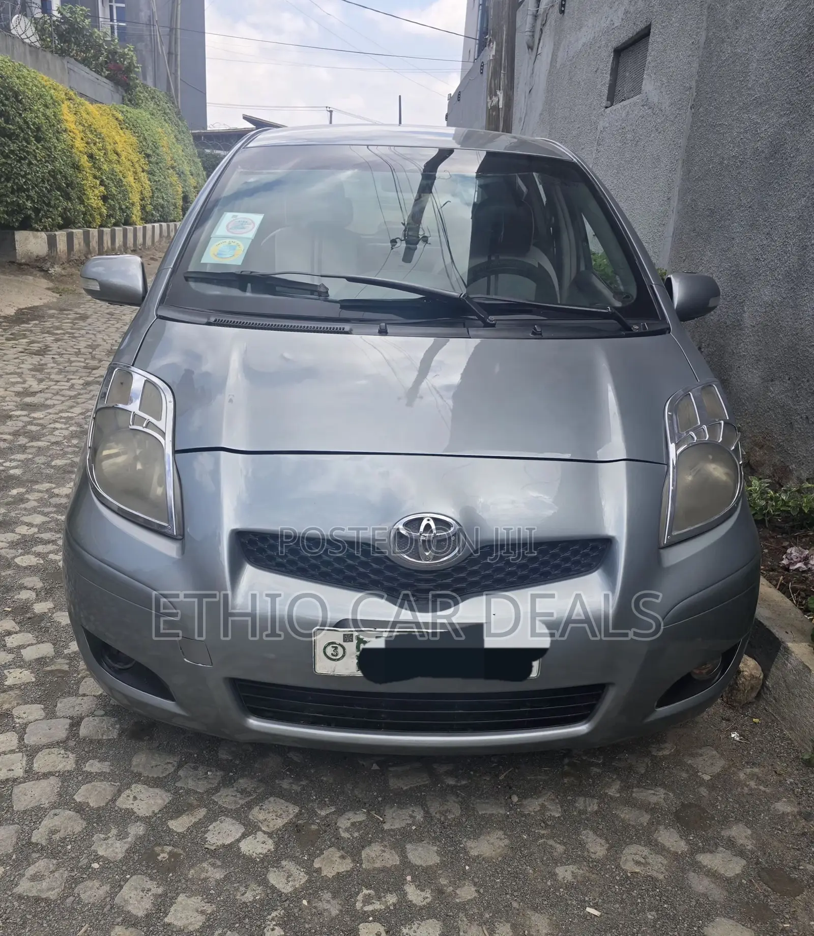 Toyota Yaris 2008 Gray