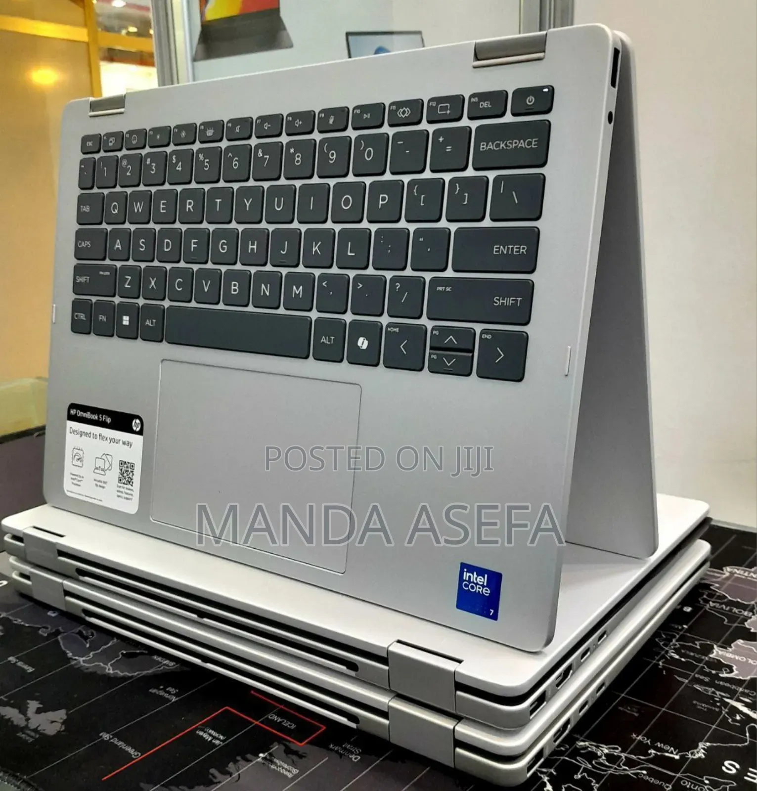 New Laptop HP OmniBook 5 Flip 16GB Intel Core 7 SSD 512GB