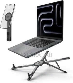 A8 All-in-One Foldable Magnetic Phone, Tablet, Laptop Stand