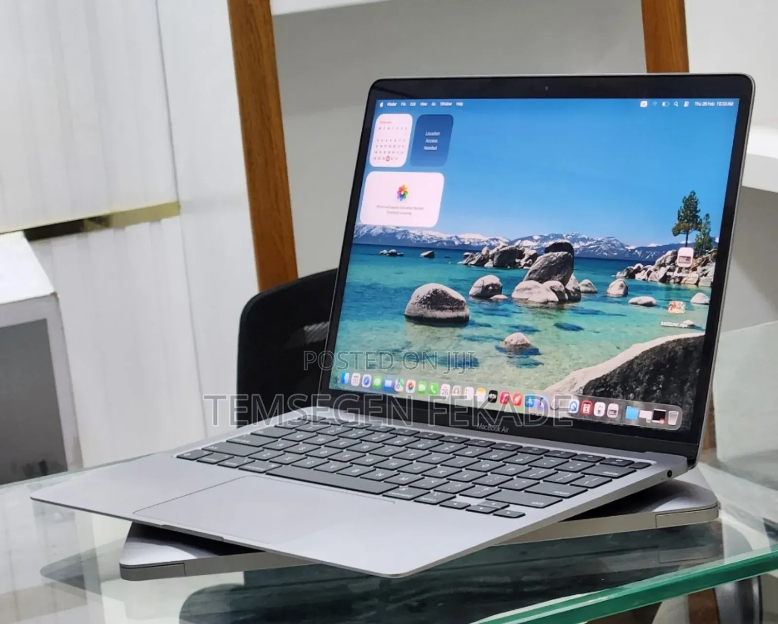 New Laptop Apple MacBook Air 2020 M1 8GB Apple M1 Max SSD 256GB