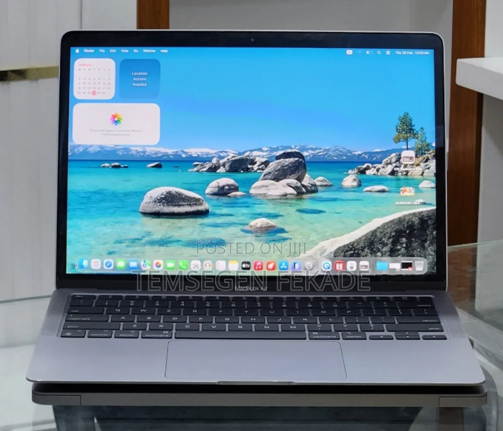 New Laptop Apple MacBook Air 2020 M1 8GB Apple M1 Max SSD 256GB