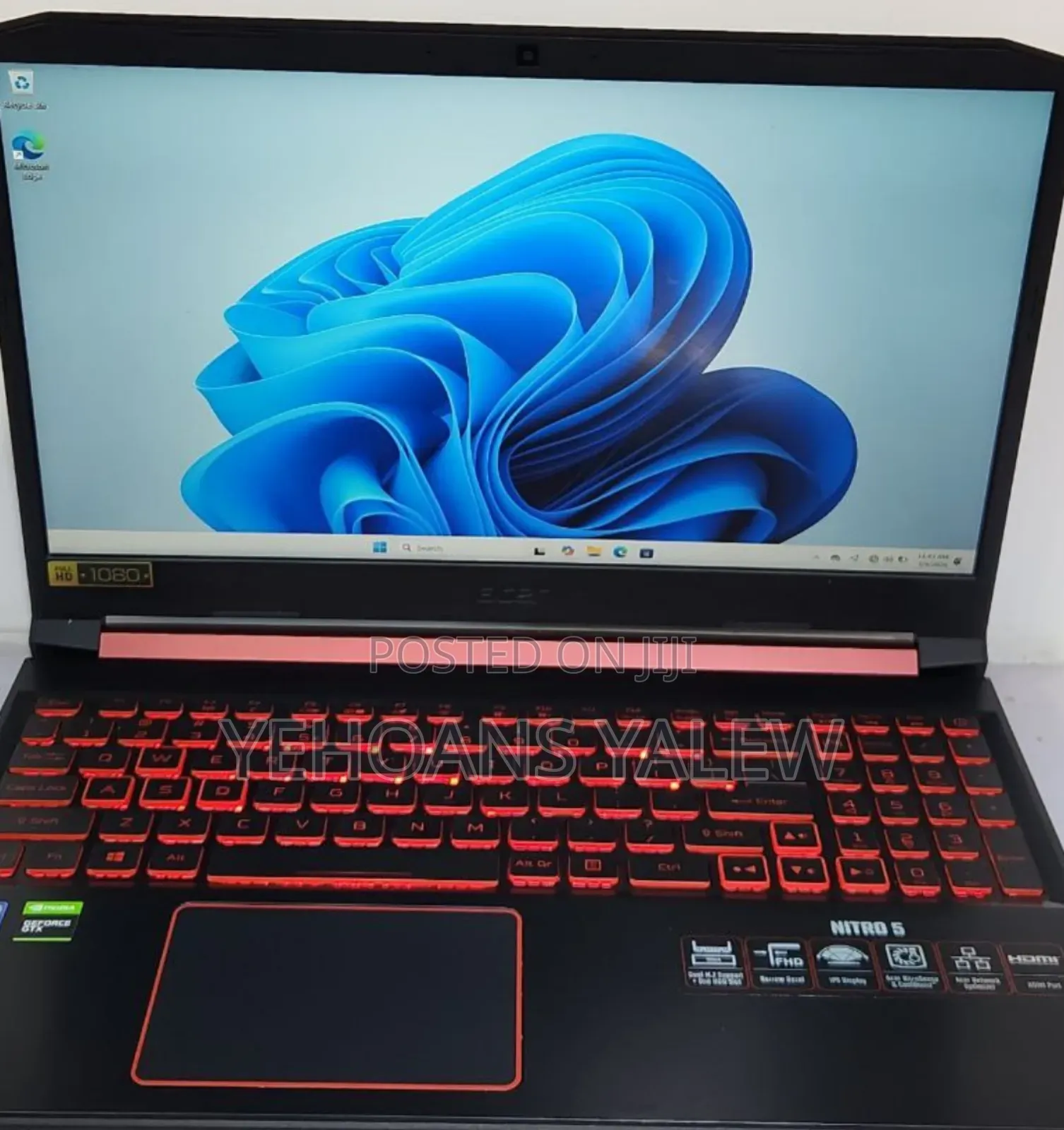 New Laptop Acer Nitro 5 16GB Intel Core i5 SSD 512GB