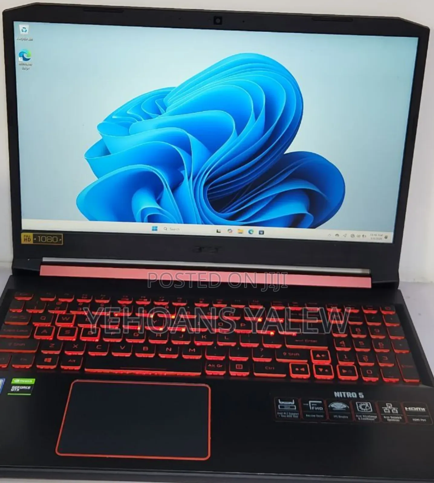 New Laptop Acer Nitro 5 16GB Intel Core i5 SSD 512GB