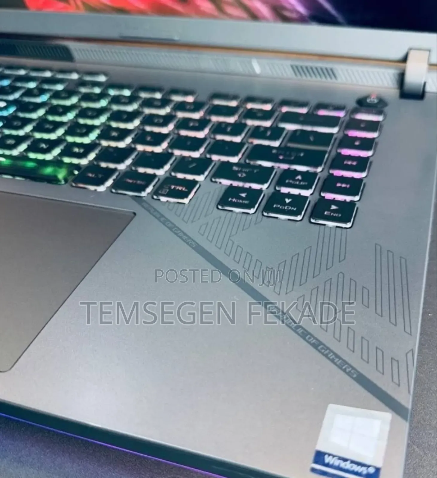 New Laptop Asus ROG Strix G16 G614 32GB Intel Core i9 SSD 1T