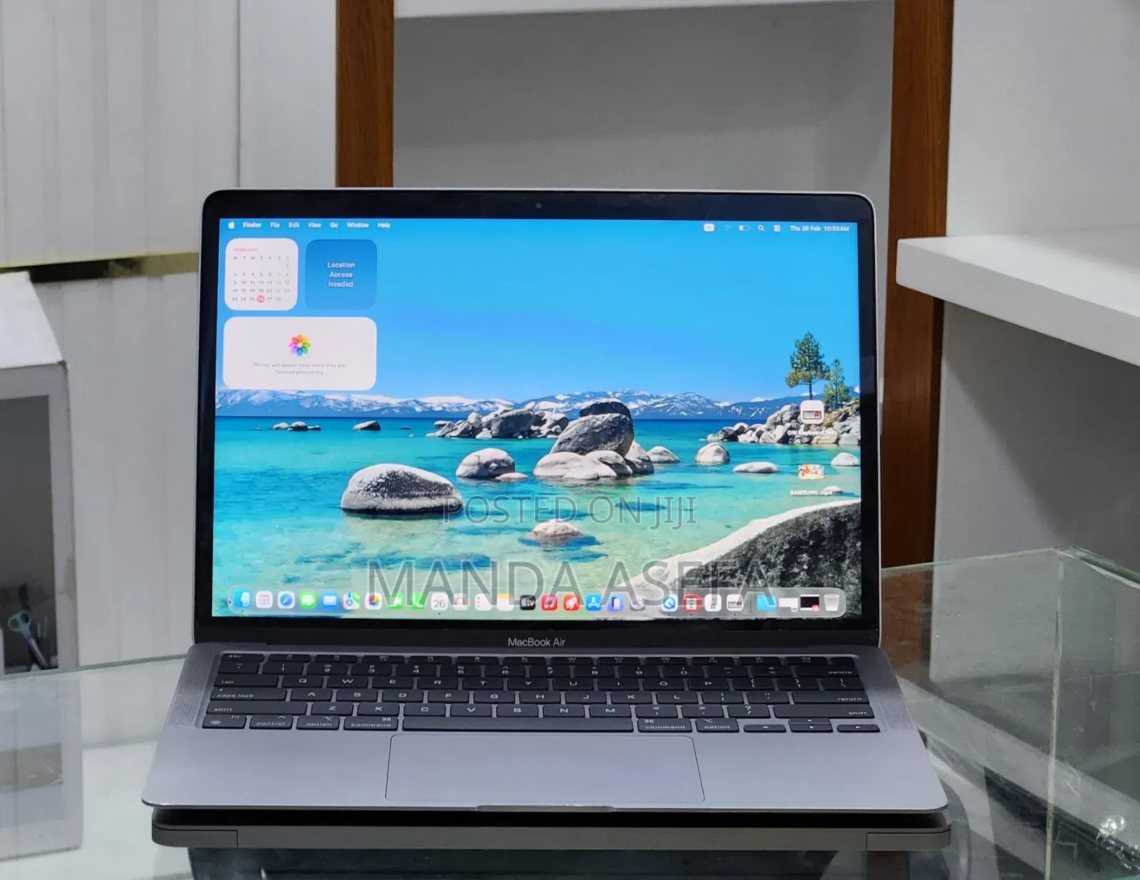 New Laptop Apple MacBook Air 2020 M1 8GB Apple M1 SSD 256GB