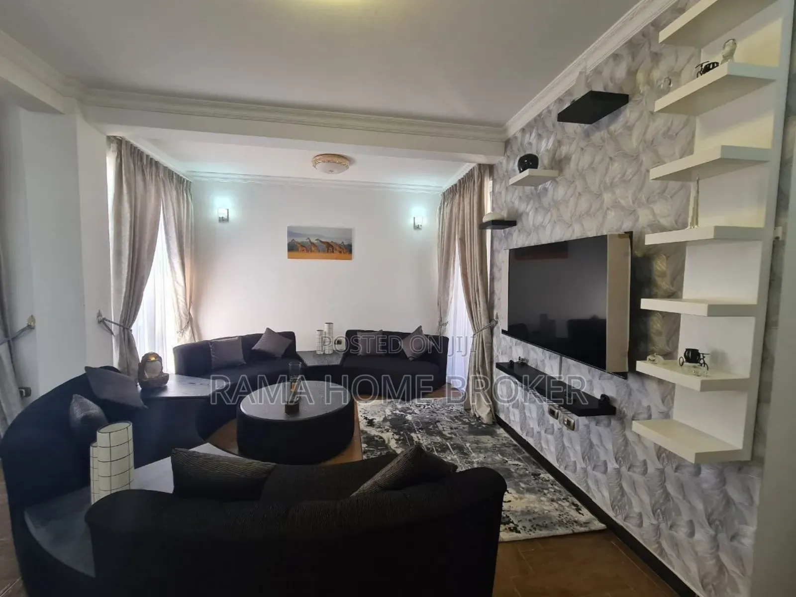 Furnished 2bdrm Apartment in አያት, Yeka for sale