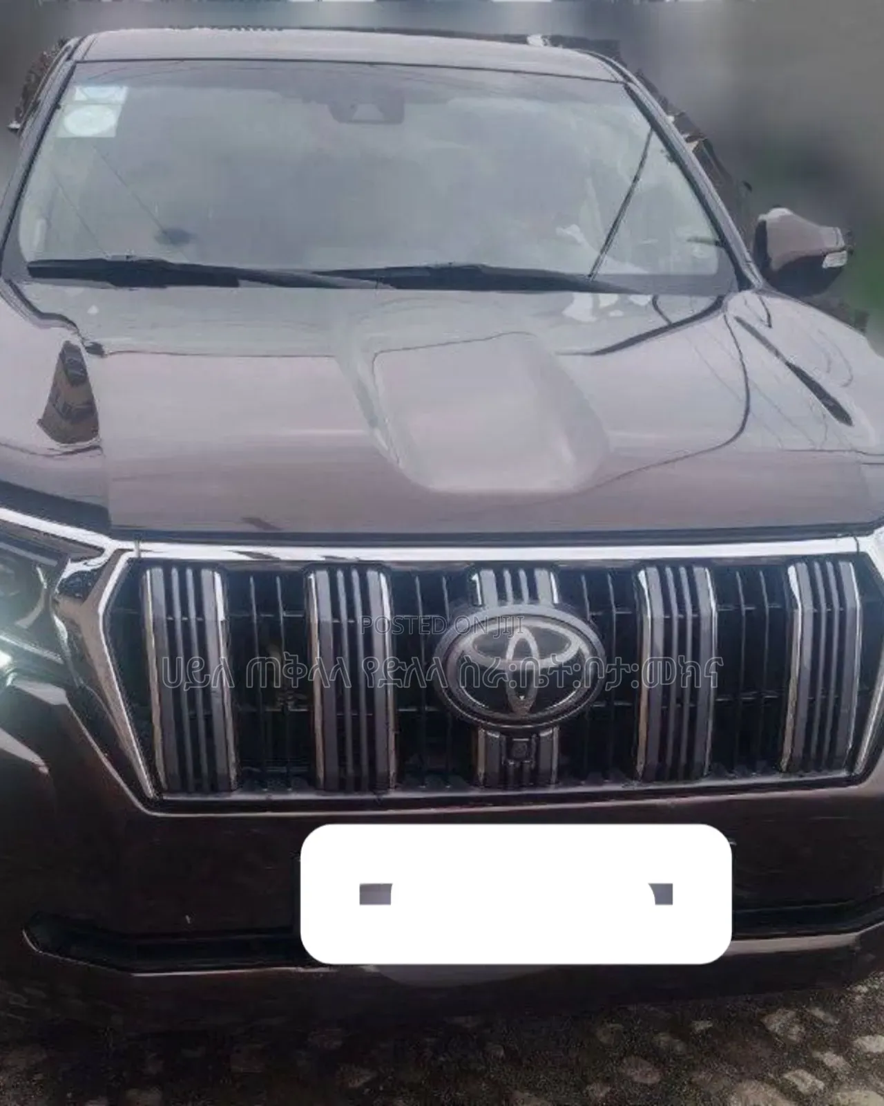 Toyota Land Cruiser Prado 2019 Burgundy