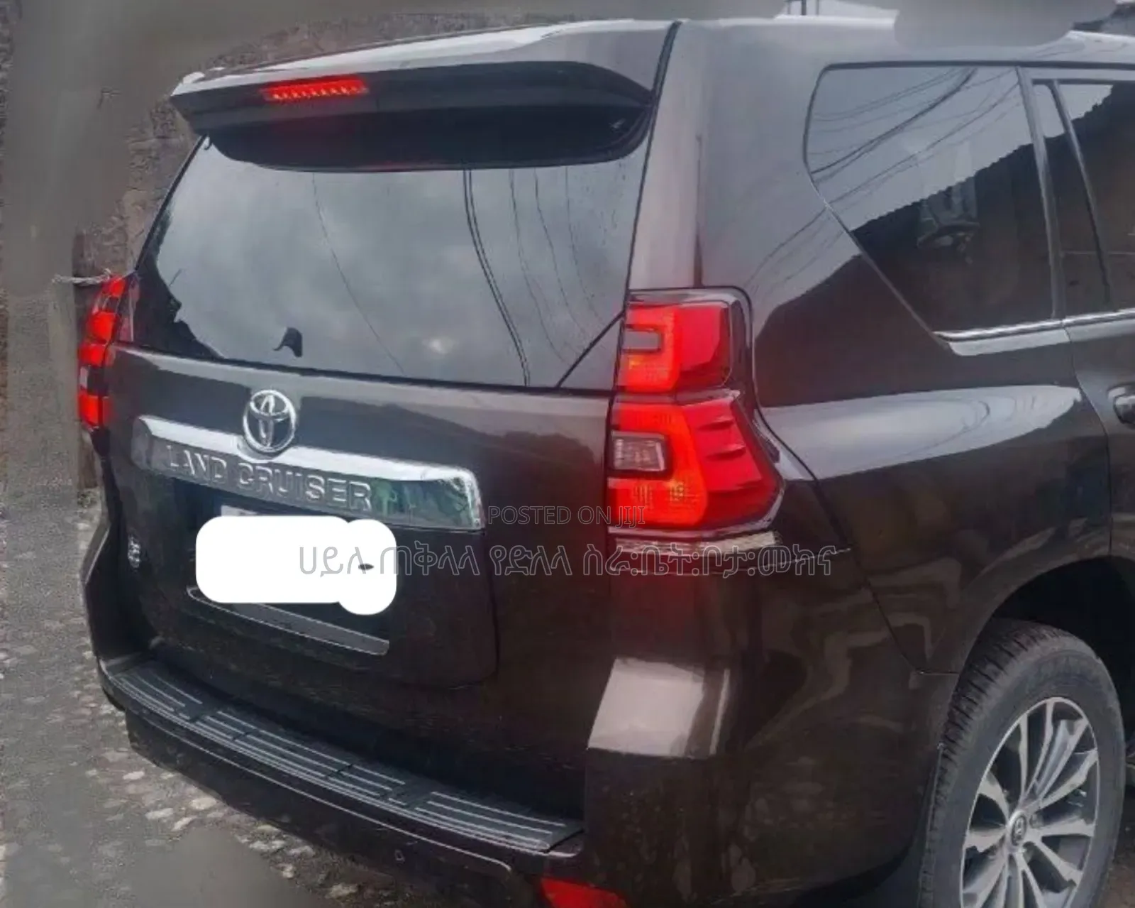 Toyota Land Cruiser Prado 2019 Burgundy