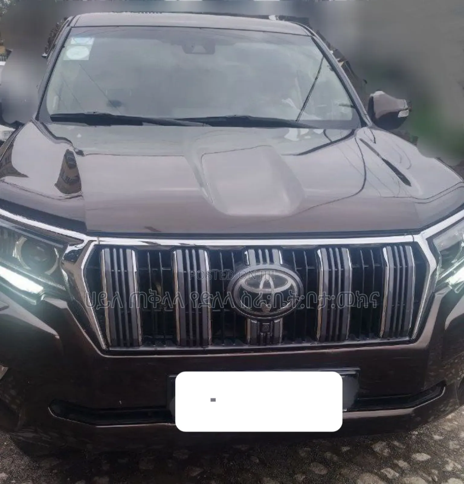 Toyota Land Cruiser Prado 2019 Burgundy