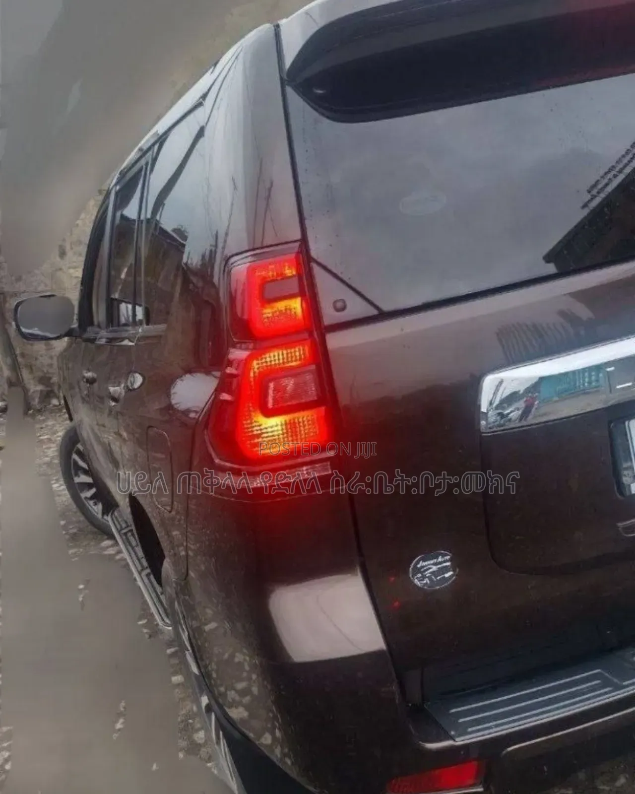 Toyota Land Cruiser Prado 2019 Burgundy