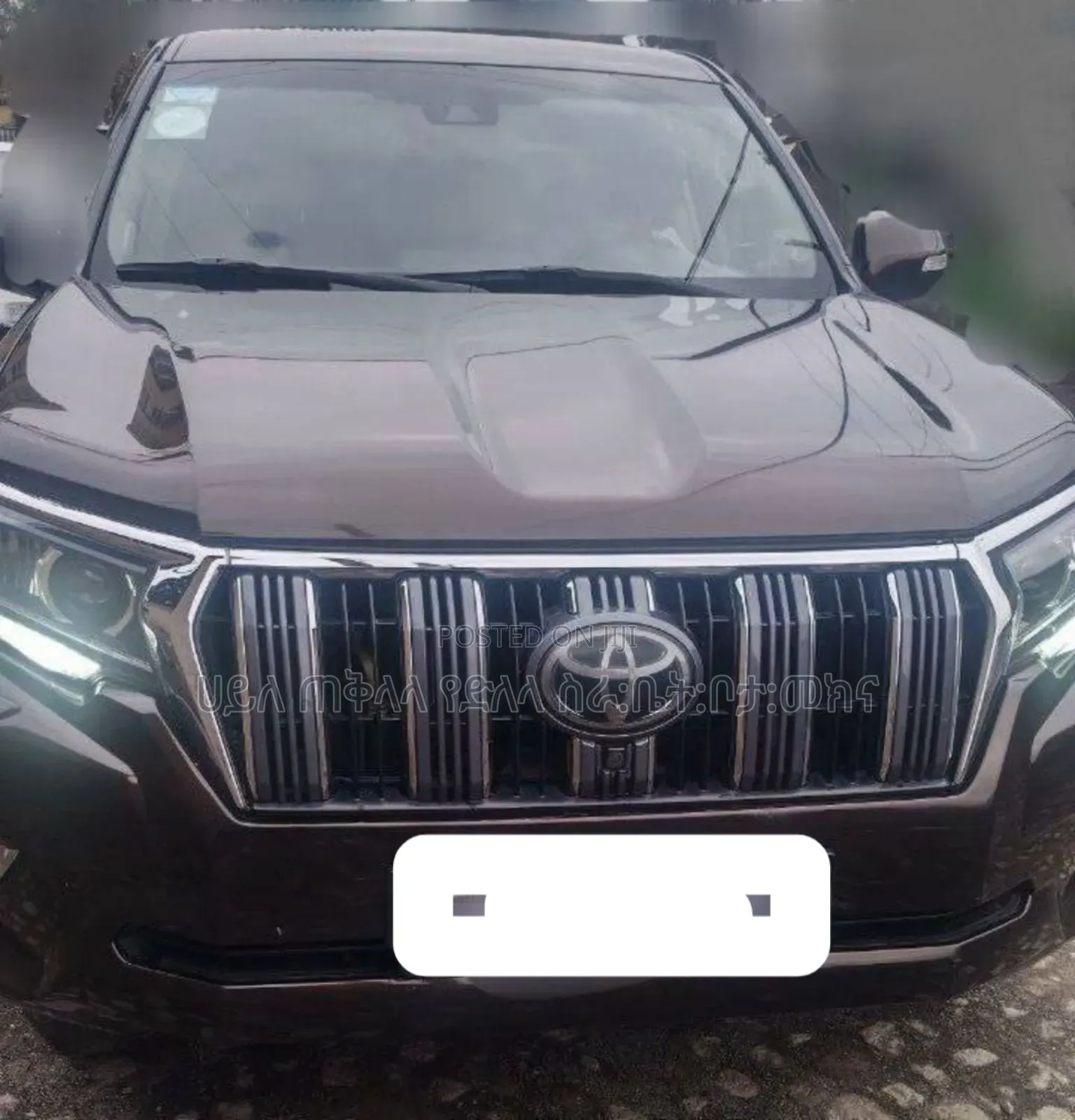 Toyota Land Cruiser Prado 2019 Burgundy