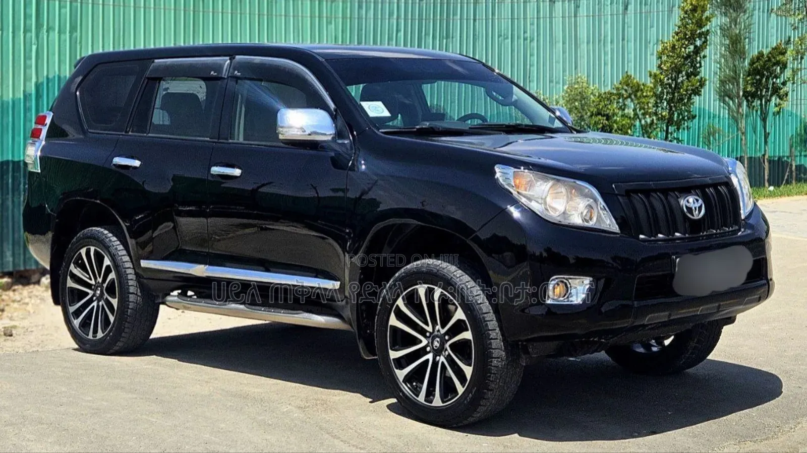 Toyota Land Cruiser Prado 2011 Matt Black