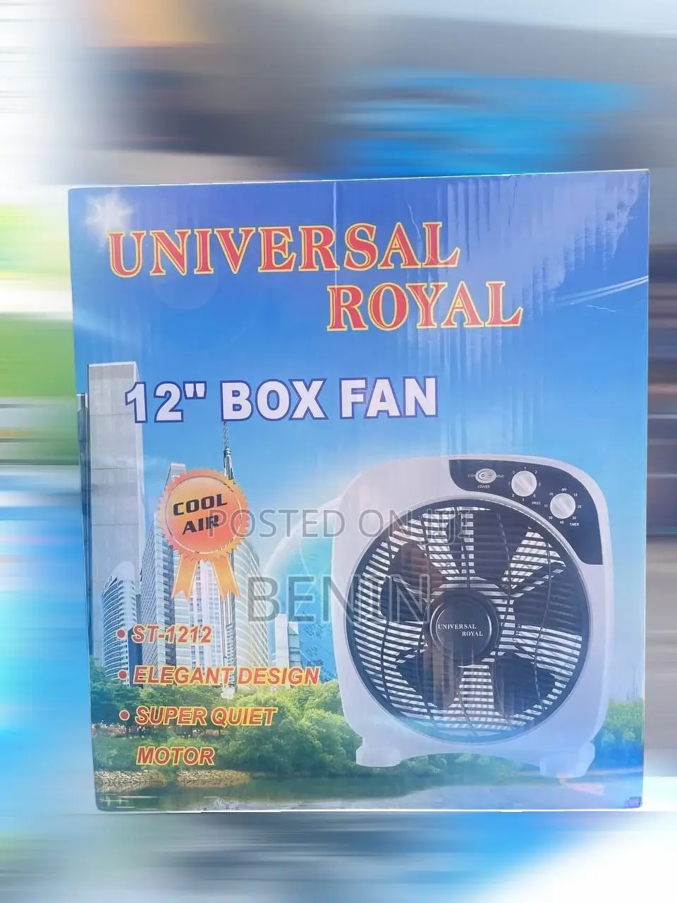 Box Fans Quickly Moter Deliver