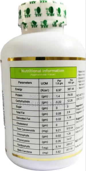 Spirulina 120 Tablets