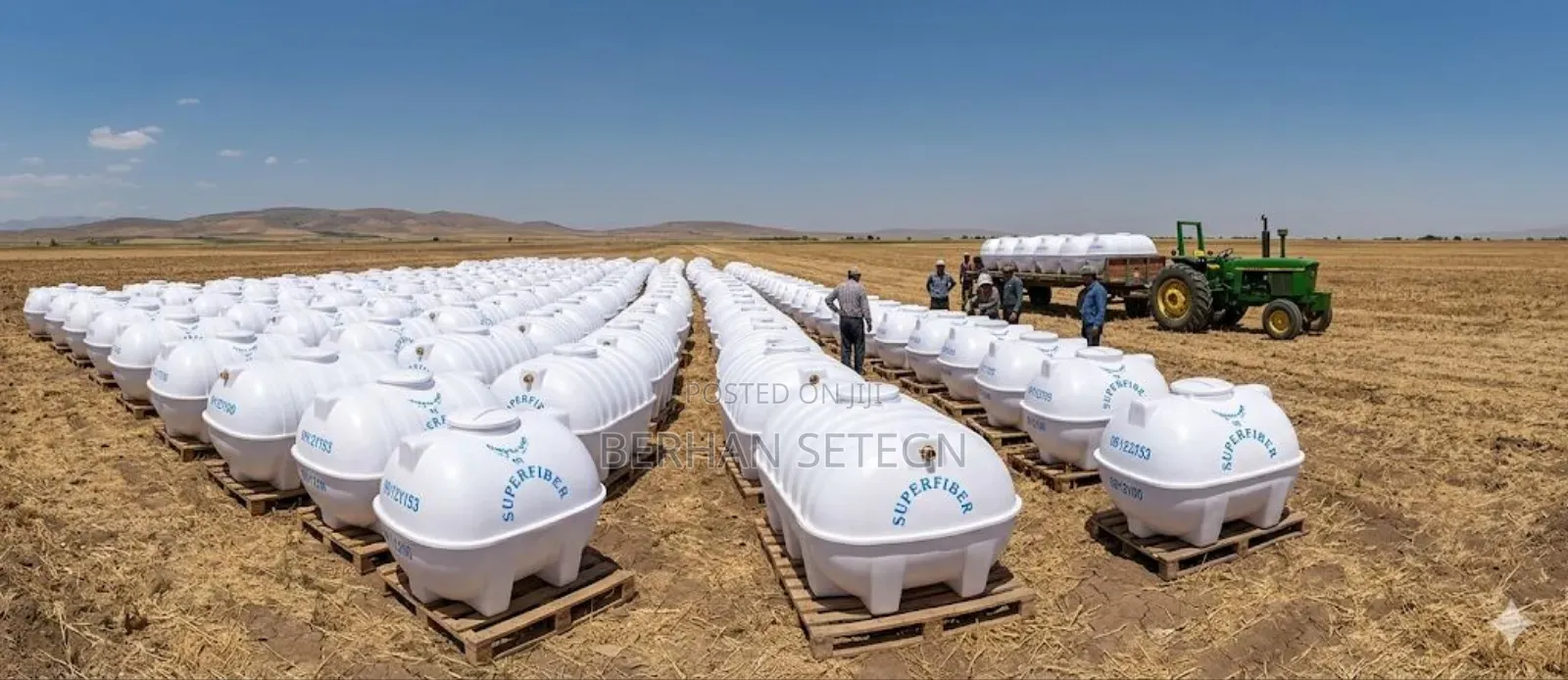 Roto Technological Made Fiber Water Tanker Roto Tanker