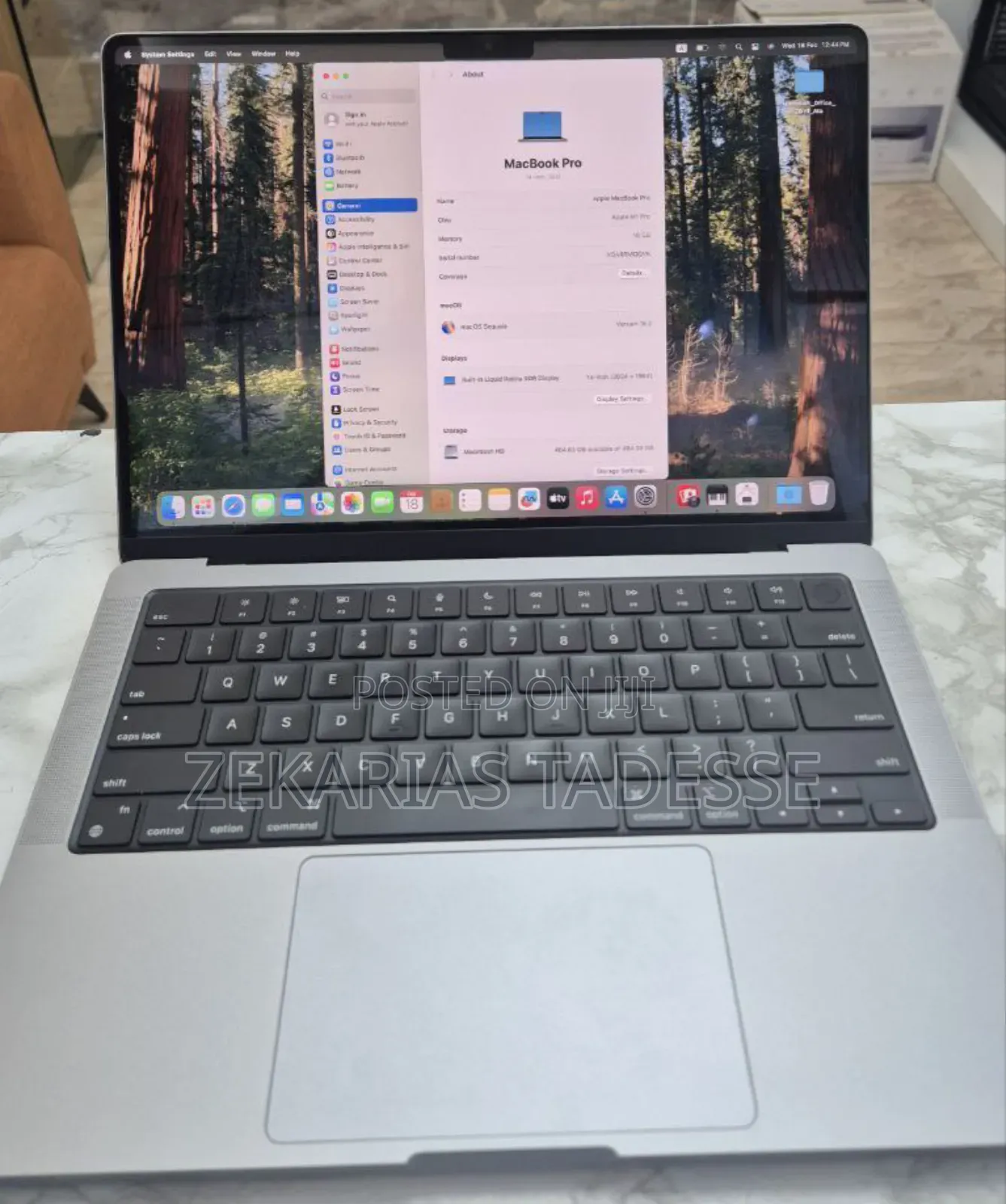 New Laptop Apple MacBook Pro M1 16GB Apple M1 SSD 512GB