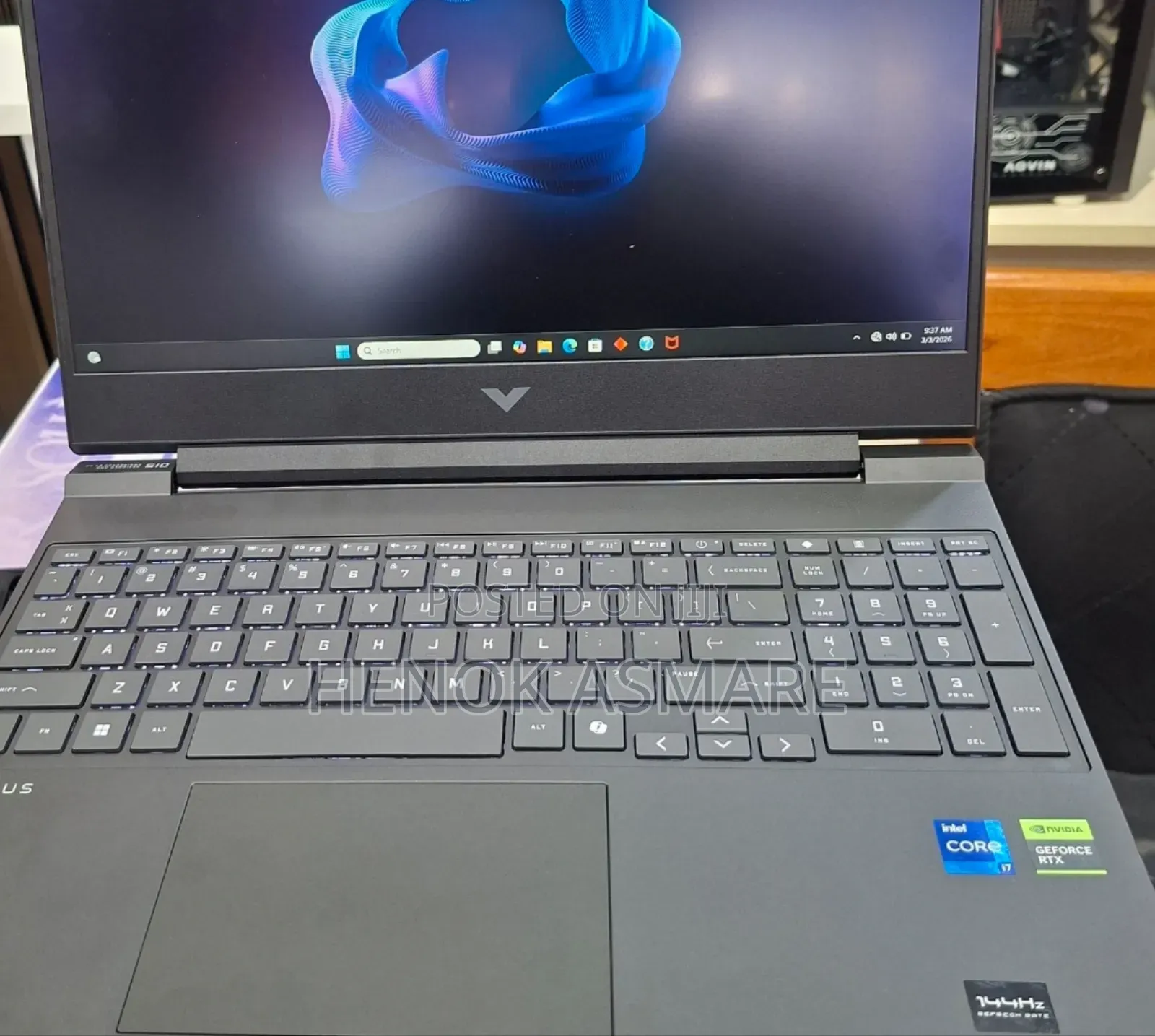 New Laptop HP Victus 16 16GB Intel Core i7 SSD 512GB