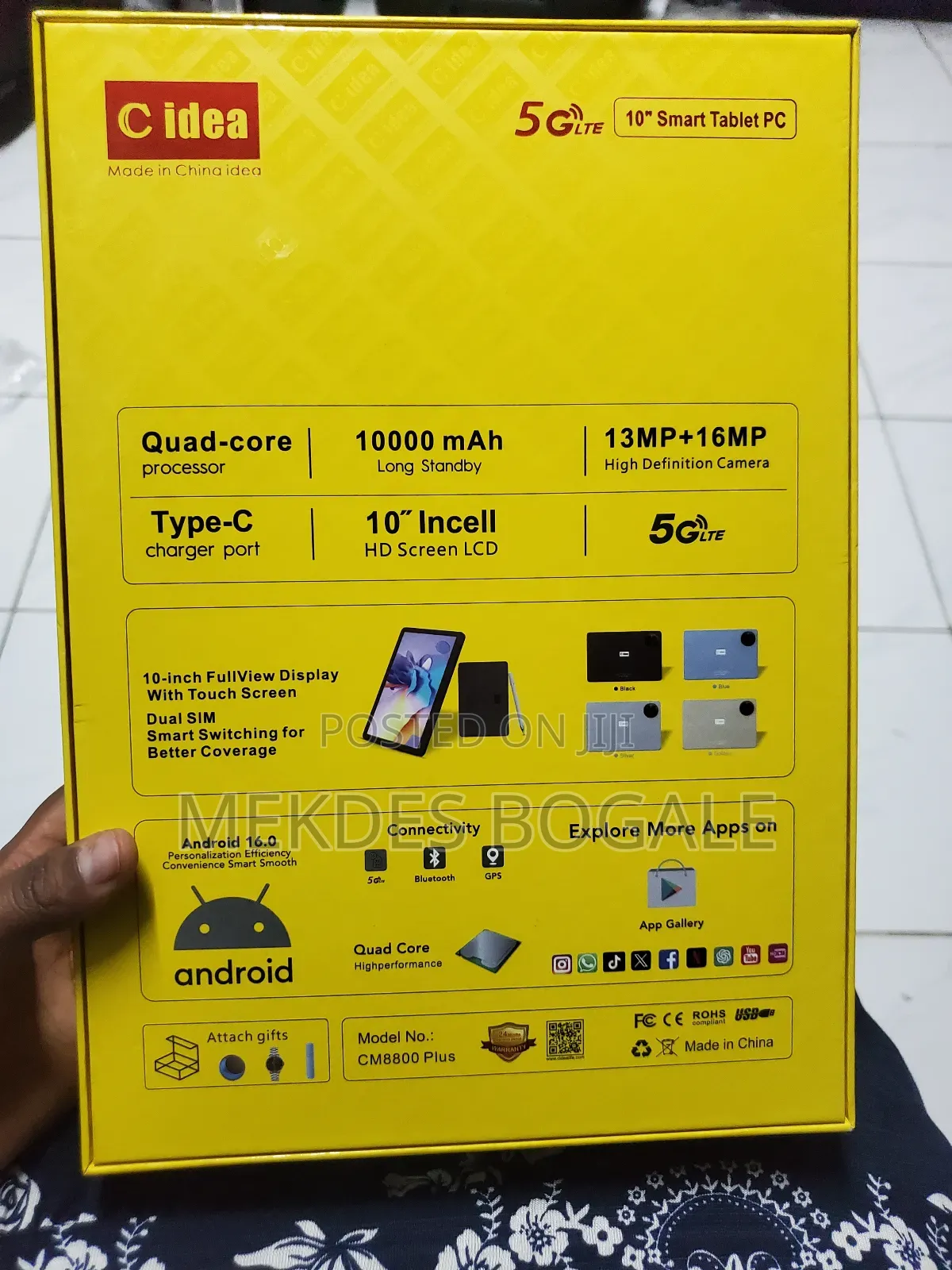 New C idea CM8800 Plus 1 TB Black