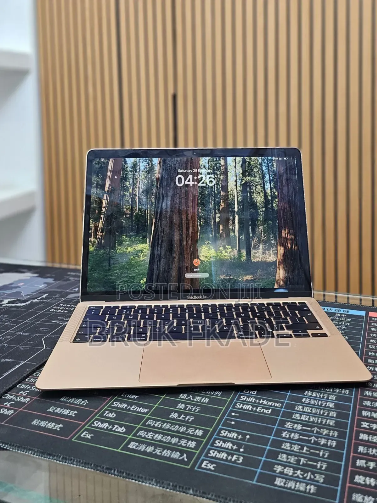 New Laptop Apple MacBook Air 2020 M1 8GB Apple M1 SSD 256GB