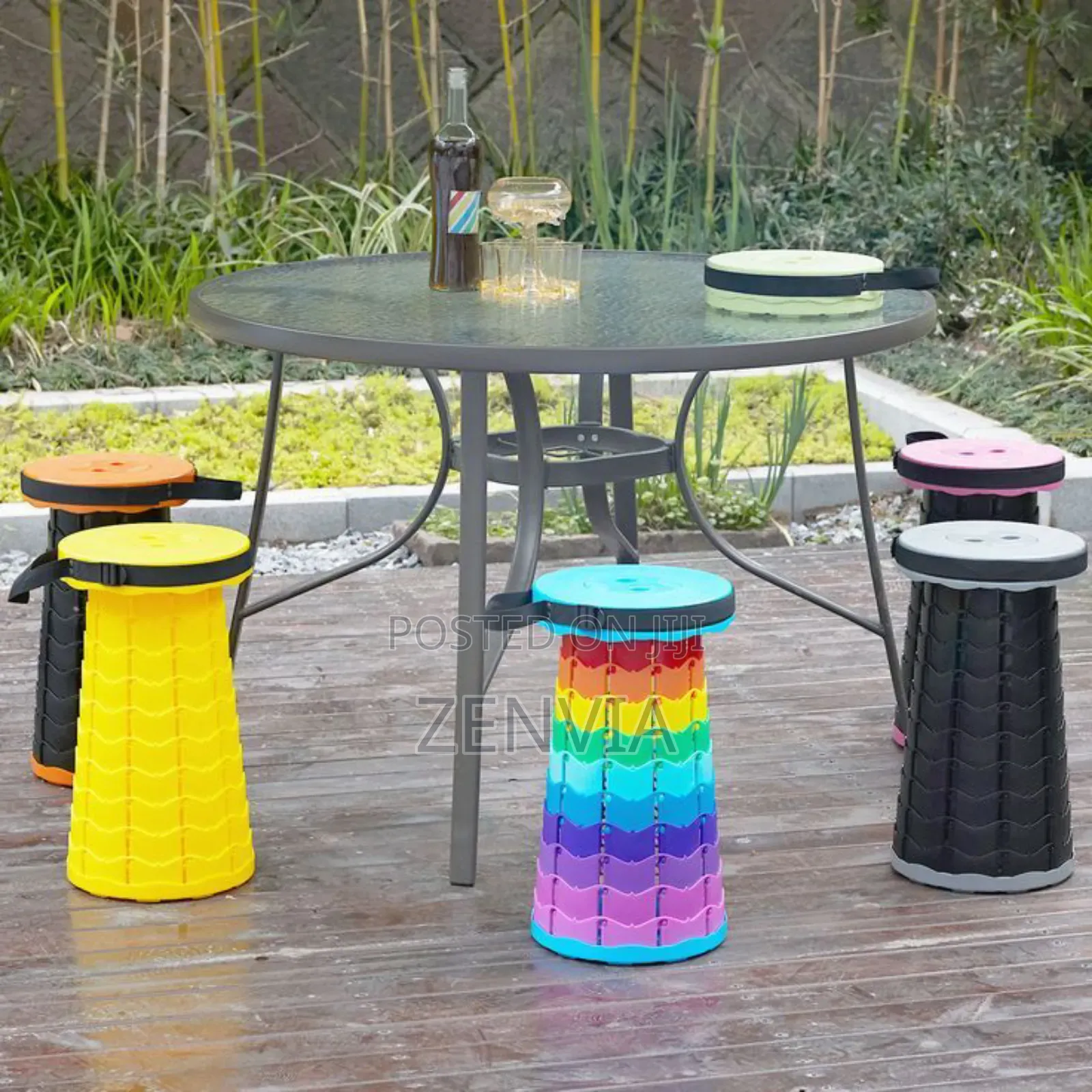 Portable Travel Retractable Stool /Free Delivery/