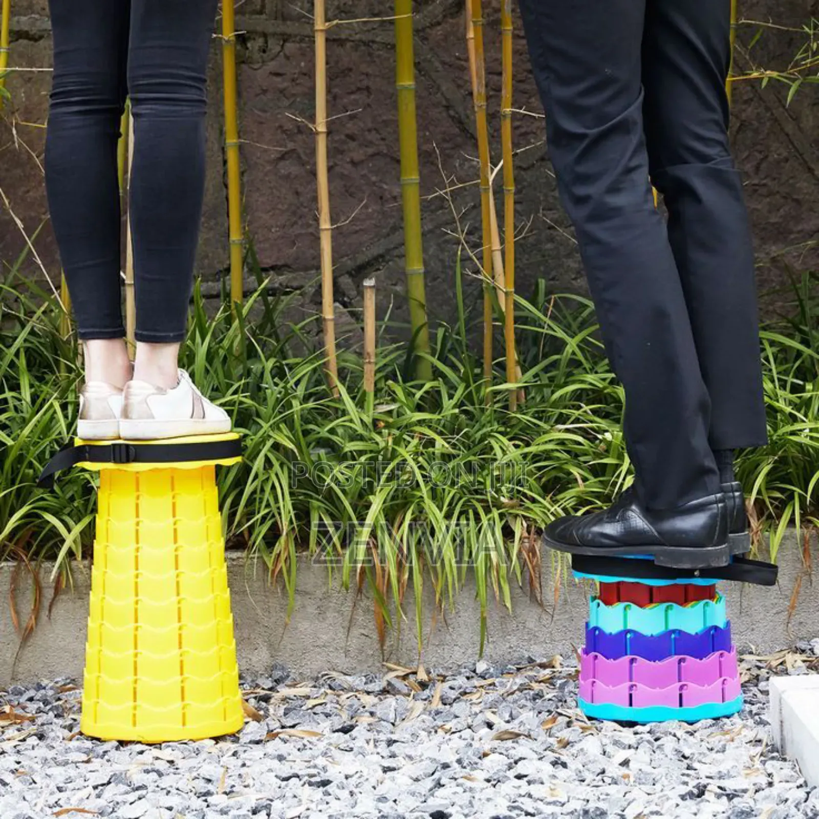 Portable Travel Retractable Stool /Free Delivery/