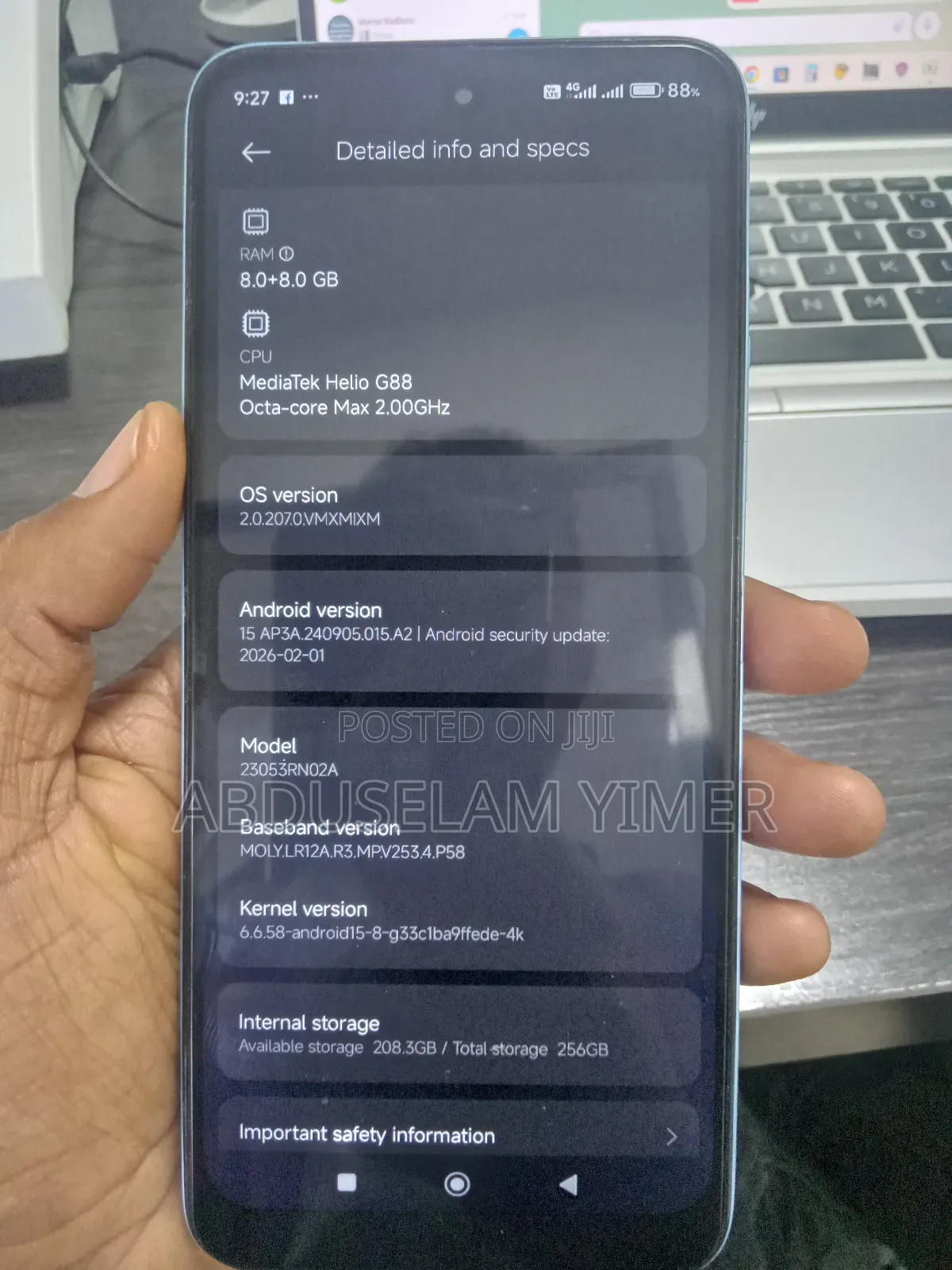 Xiaomi 12 256 GB Blue