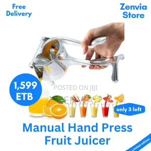 Manual Hand Press Fruit Juicer /Free Delivery/