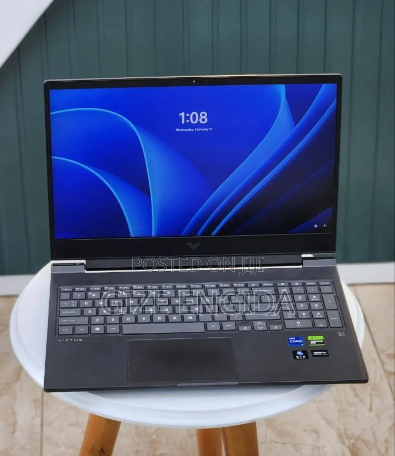New Laptop HP Victus 16 16GB Nvidia SSD 512GB