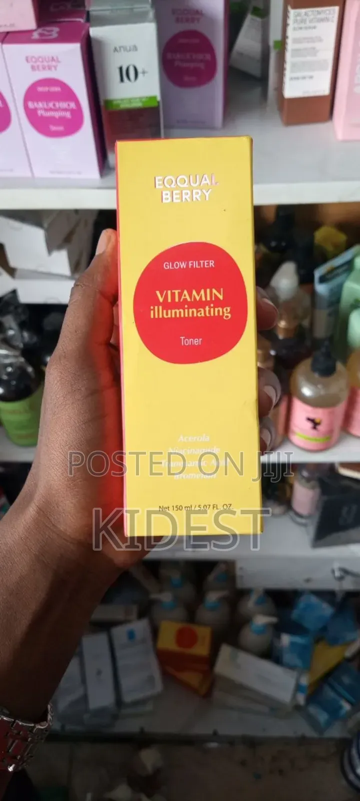 Eqqua Berry Vitamin C Illuminating Toner