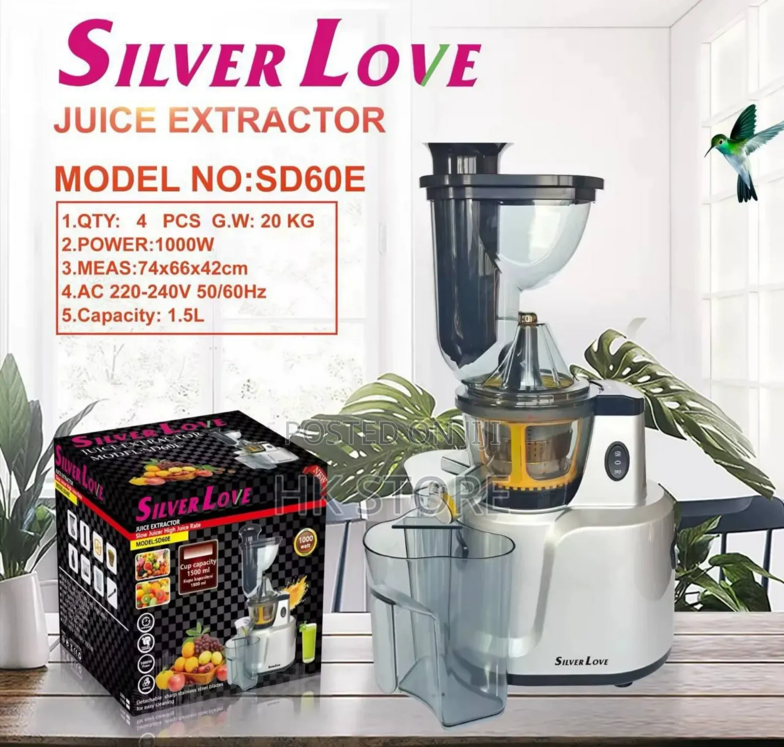Silverlove Juice Extractor