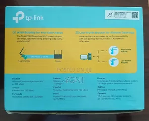 Tp-Link Wireless Wi-Fi Card for Desktop