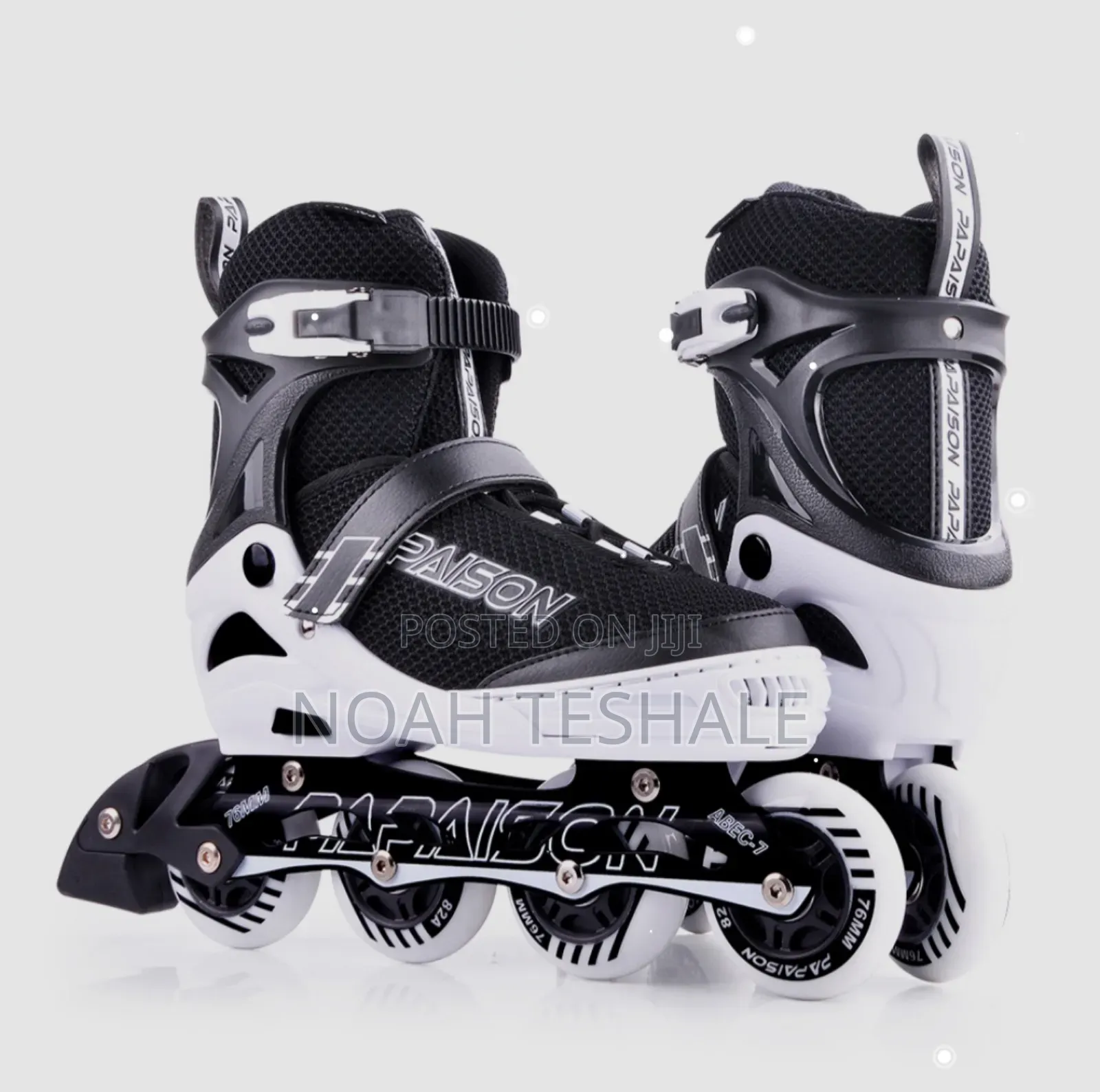 Papaison Adjustable Kids' Inline Skates With Light-Up Wheels