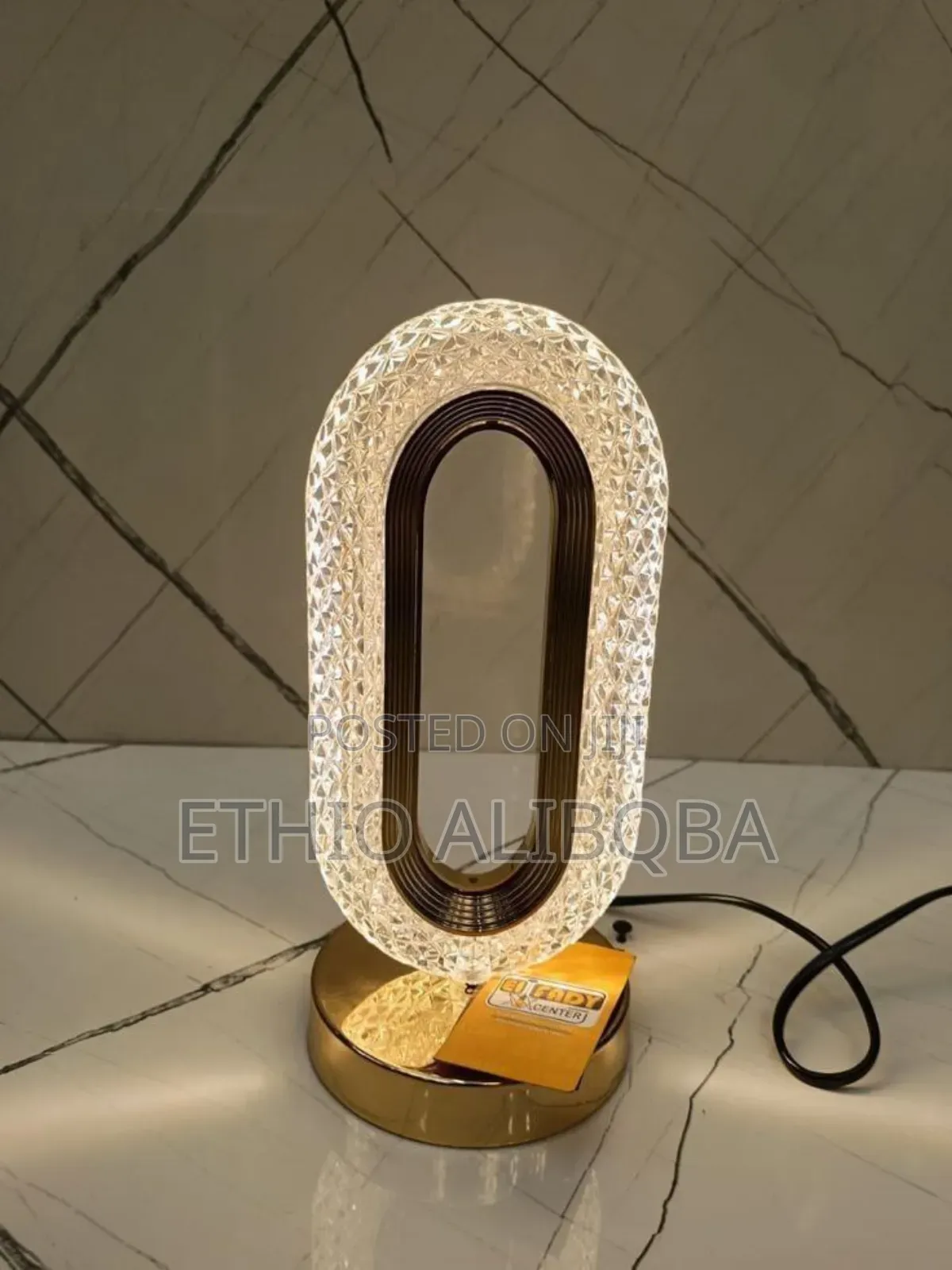 Led Crystal Table Lamp