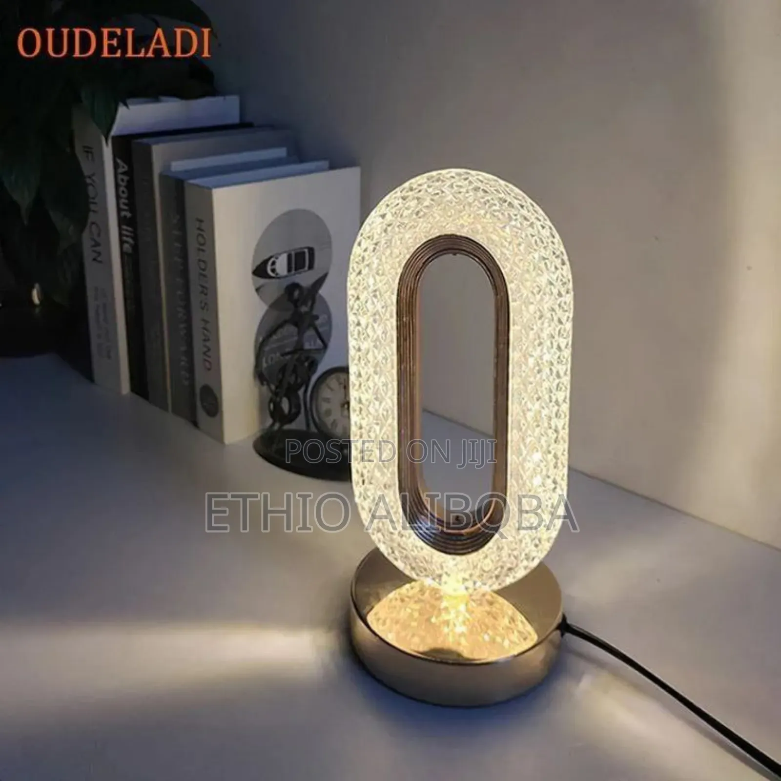 Led Crystal Table Lamp
