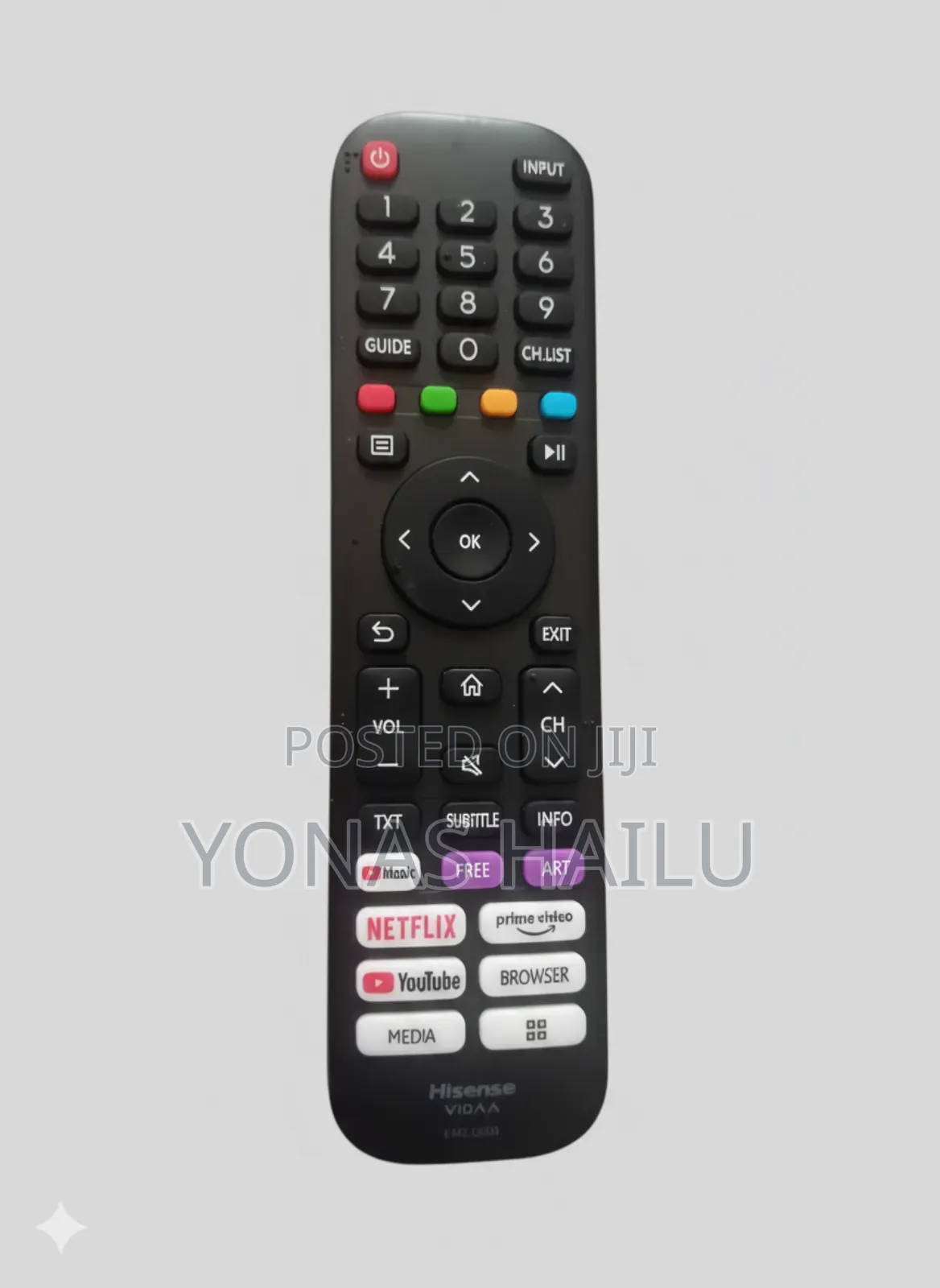 Hisense Remote | ሀይሰንስ