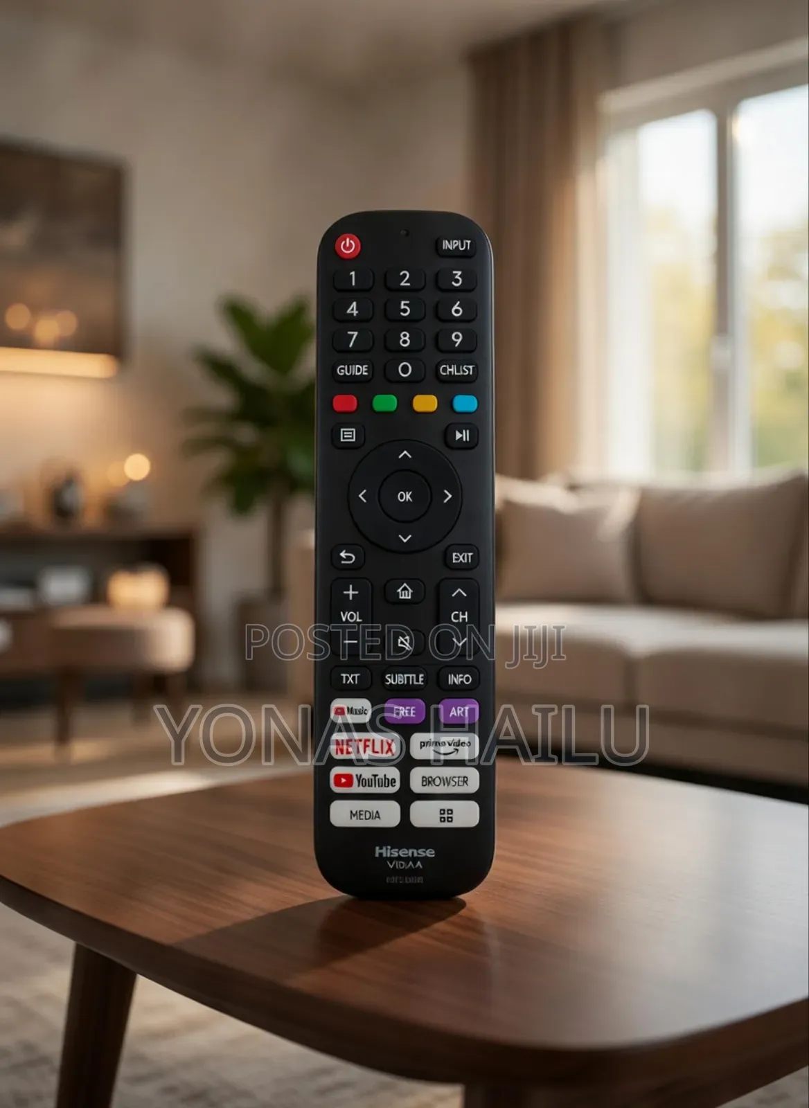 Hisense Remote | ሀይሰንስ